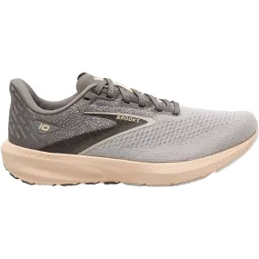 Women's Brooks Launch 10 Grey/Pale Peach Mesh