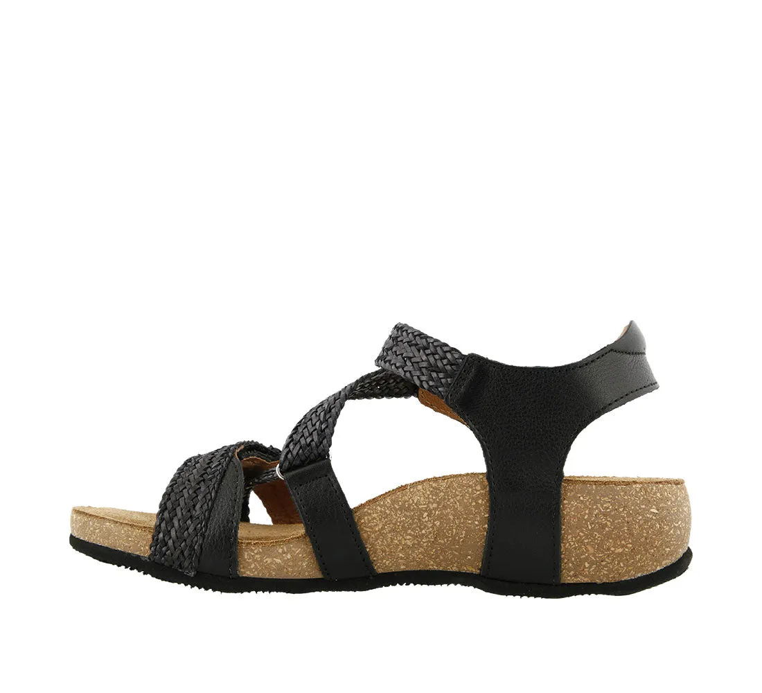 Women's Taos Trulie Color: Black (WIDE WIDTH)