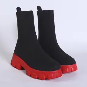 Women's Winter Boots Super Warm Comfortable Stylish Slip On Platform Mid-Calf Shoes